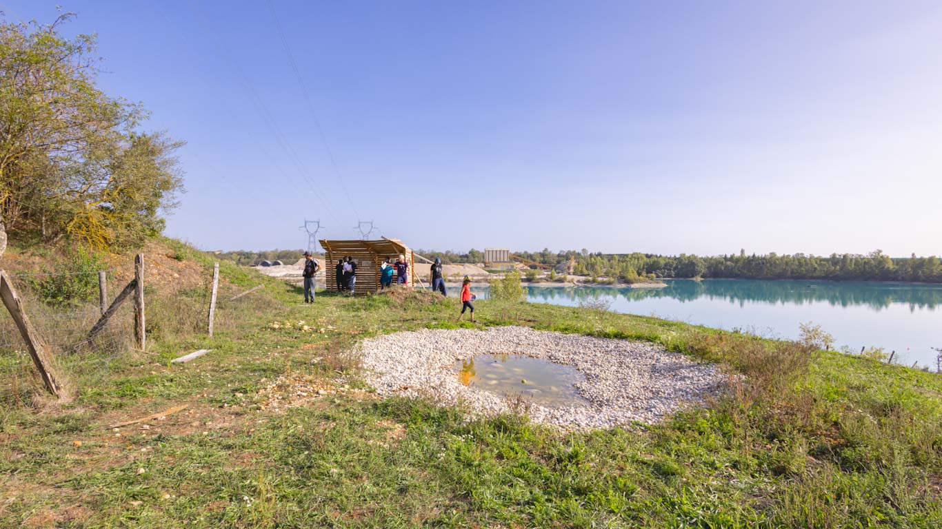 Point d'observation sur site