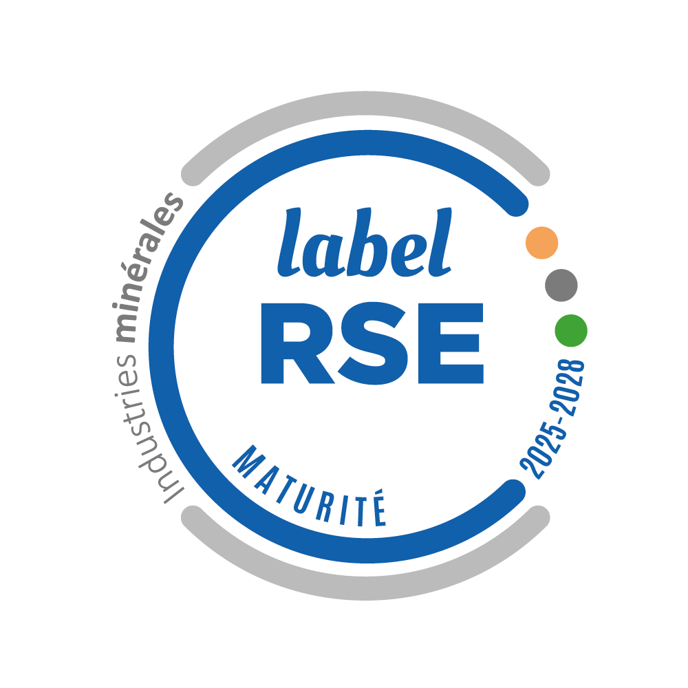 Logo Label RSE Maturité - Industries minérales