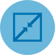 Icone optimisation de l'espace